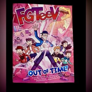 FGTeeV: Out of Time! : A Graphic Novel by FGTeeV ( School edition, Paperback)EUC
